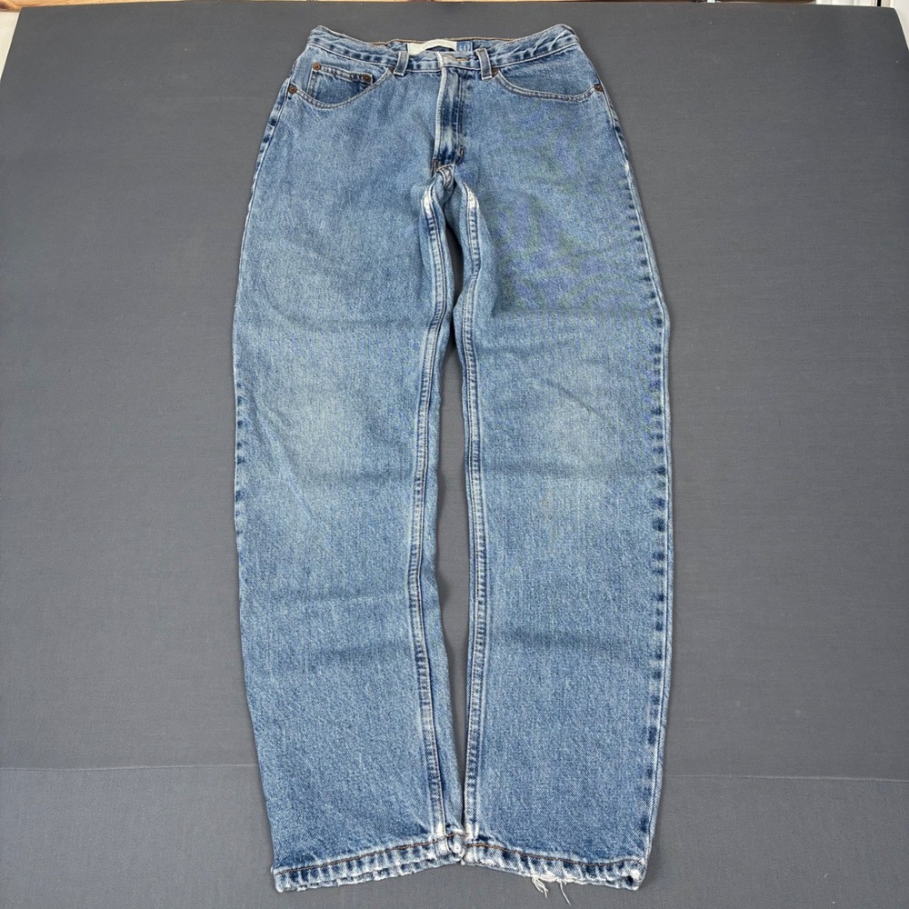 Y2K GAP Straight Classic Fit Light Wash Jeans Women's Size 8 Regular (27x30)